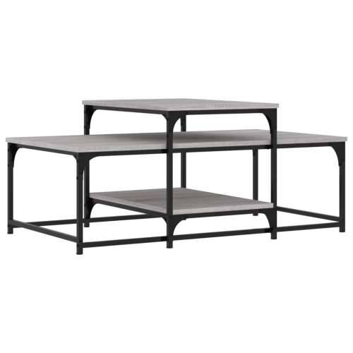 Stolić za kavu boja sivog hrasta 102x60x45 cm konstruirano drvo - Sivi hrast sonoma 1 Cijena