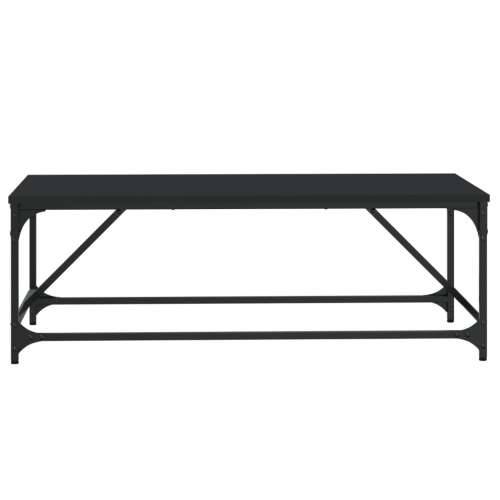 Stolić za kavu crni 100 x 50 x 35 cm od konstruiranog drva - Crna 1 100 cm Cijena