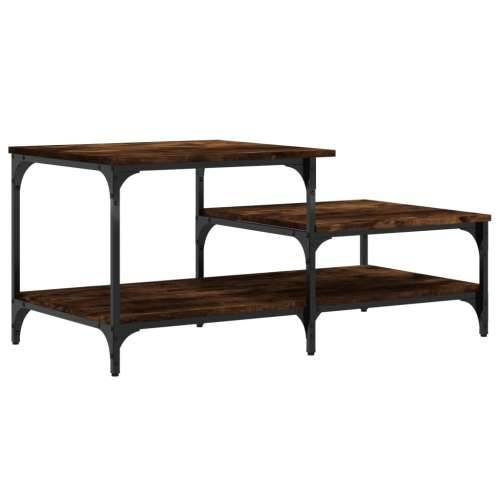 Stolić za kavu boja hrasta 100 x 50,5 x 45 cm konstruirano drvo - Dimljeni hrast 1 Cijena