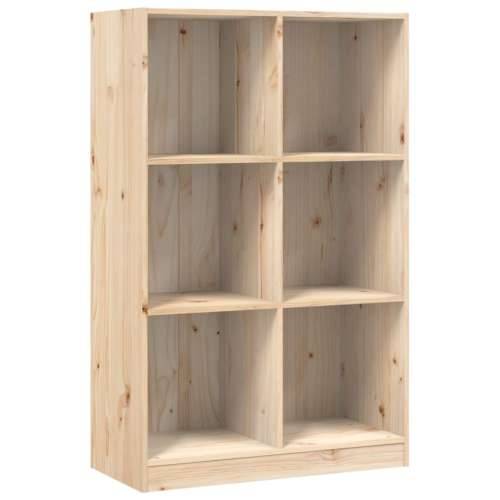 Regal za knjige 70 x 33 x 110 cm od masivne borovine - Prirodna 1 Cijena