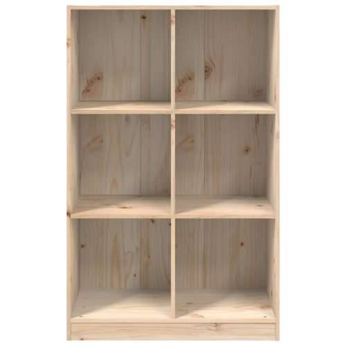 Regal za knjige 70 x 33 x 110 cm od masivne borovine - Prirodna 1 Cijena