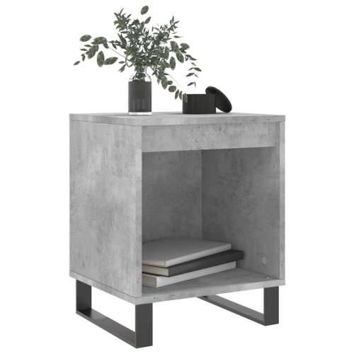 Noćni ormarići 2 kom boja betona 40x35x50 cm konstruirano drvo - Beton siva 2 Cijena