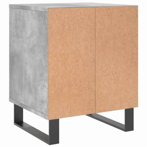 Noćni ormarići 2 kom boja betona 40x35x50 cm konstruirano drvo - Beton siva 2 Cijena