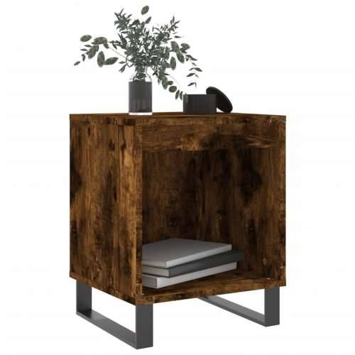 Noćni ormarići 2 kom boja hrasta 40x35x50 cm konstruirano drvo - Dimljeni hrast 2 Cijena