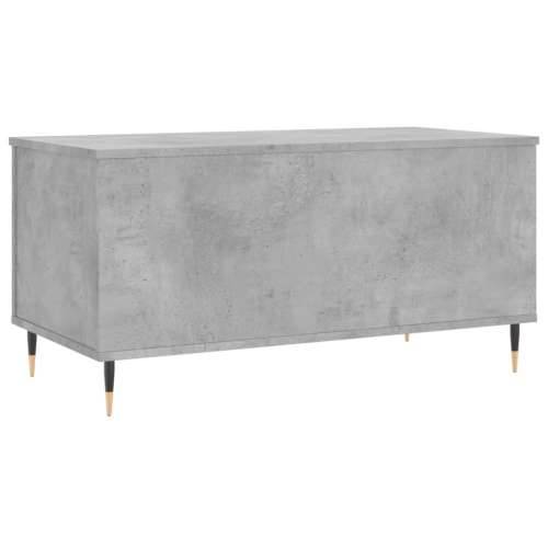 Stolić za kavu siva boja betona 90x44,5x45 cm konstruirano drvo - Beton siva 1 Cijena