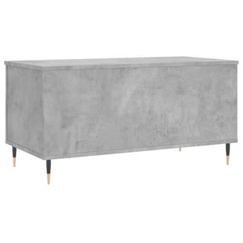 Stolić za kavu siva boja betona 90x44,5x45 cm konstruirano drvo - Beton siva 1 Cijena