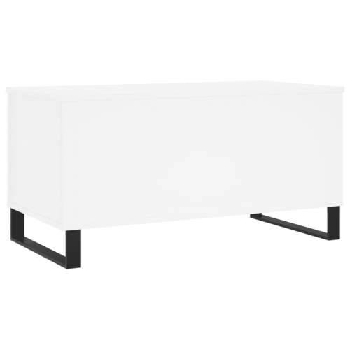 Stolić za kavu bijeli 90 x 44,5 x 45 cm od konstruiranog drva - Bijela 1 Cijena