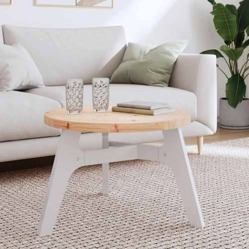 Ploča za stol okrugla Ø 60 x 3 cm od masivne borovine - Prirodna 60 x 3 cm 1 Cijena