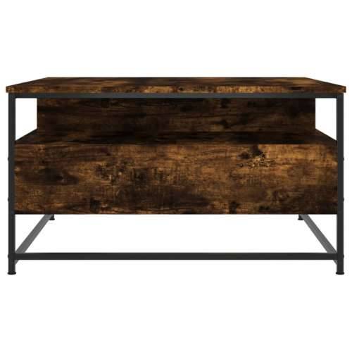 Stolić za kavu boja hrasta 80 x 80 x 45 cm konstruirano drvo - Dimljeni hrast 80 x 80 x 45 cm 1 Cijena