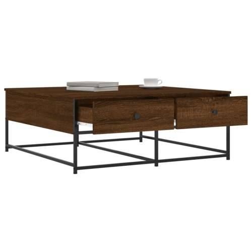 Stolić za kavu smeđa boja hrasta 100x99x40 cm konstruirano drvo - Smeđi hrast 100 x 99 x 40 cm 1 Cijena