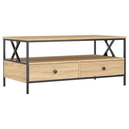 Stolić za kavu boja hrasta 100 x 51 x 45 cm konstruirano drvo - sonoma hrast 1 Cijena