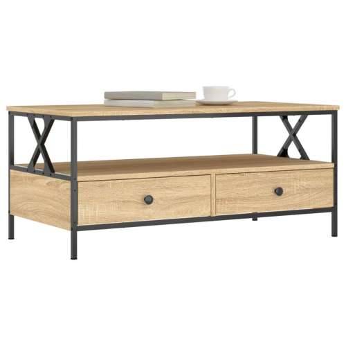 Stolić za kavu boja hrasta 100 x 51 x 45 cm konstruirano drvo - sonoma hrast 1 Cijena