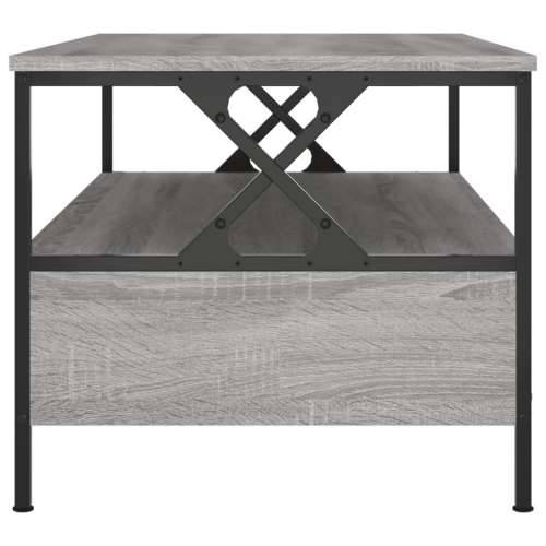 Stolić za kavu siva boja hrasta 100x51x45 cm konstruirano drvo - Sivi hrast sonoma 1 Cijena