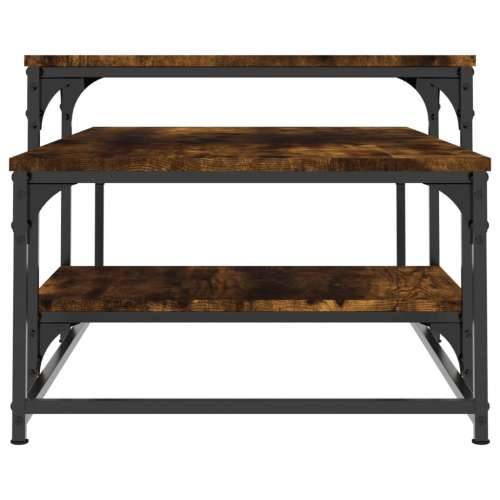 Stolić za kavu boja hrasta 102x60x45 cm konstruirano drvo - Dimljeni hrast 1 Cijena