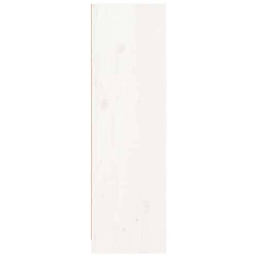 Regal za knjige bijeli 70 x 33 x 110 cm od masivne borovine Bijela 1 Cijena