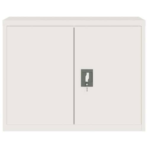 Ormarić za spise bijeli 90 x 40 x 110 cm čelični - Bijela 90 x 40 x 110 cm 1 Cijena