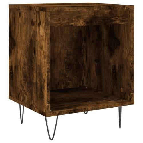 Noćni ormarići 2 kom boja hrasta 40x35x50 cm konstruirano drvo - Dimljeni hrast 2 Cijena