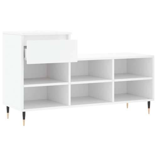 Ormarić za cipele bijeli 102 x 36 x 60 cm od konstruiranog drva - Bijela 1 Cijena