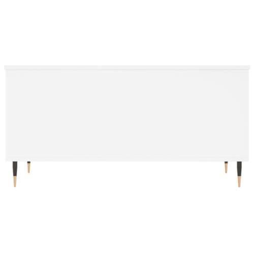 Stolić za kavu bijeli 90 x 44,5 x 45 cm od konstruiranog drva - Bijela 1 Cijena