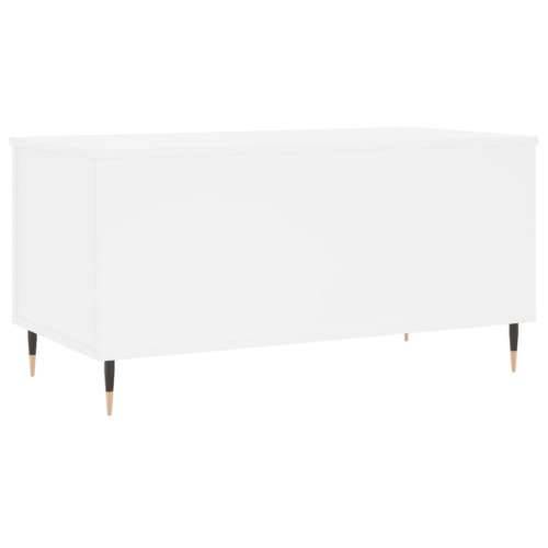 Stolić za kavu bijeli 90 x 44,5 x 45 cm od konstruiranog drva - Bijela 1 Cijena