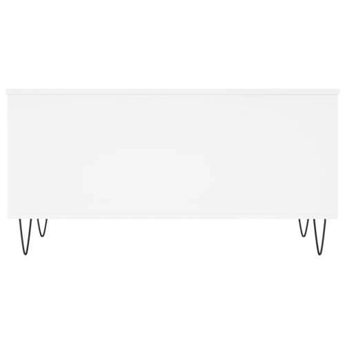 Stolić za kavu bijeli 90 x 44,5 x 45 cm od konstruiranog drva - Bijela 1 Cijena