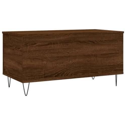 Stolić za kavu boja hrasta 90 x 44,5 x 45 cm konstruirano drvo - Smeđi hrast 1 Cijena