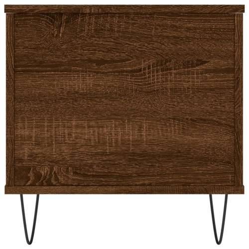 Stolić za kavu boja hrasta 90 x 44,5 x 45 cm konstruirano drvo - Smeđi hrast 1 Cijena