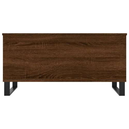Stolić za kavu boja hrasta 90 x 44,5 x 45 cm konstruirano drvo - Smeđi hrast 1 Cijena