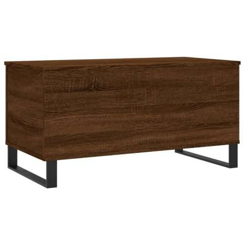 Stolić za kavu boja hrasta 90 x 44,5 x 45 cm konstruirano drvo - Smeđi hrast 1 Cijena