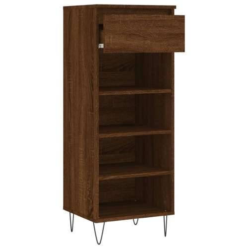 Ormarić za cipele hrast smeđi 40x36x105 cm konstruirano drvo - Smeđi hrast 1 Cijena
