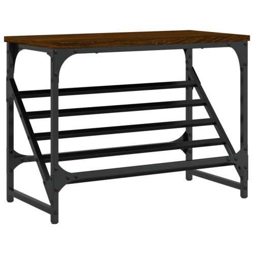 Stalak za cipele boja hrasta 60 x 30 x 45 cm konstruirano drvo - Smeđi hrast 1 45 cm 60 cm Cijena