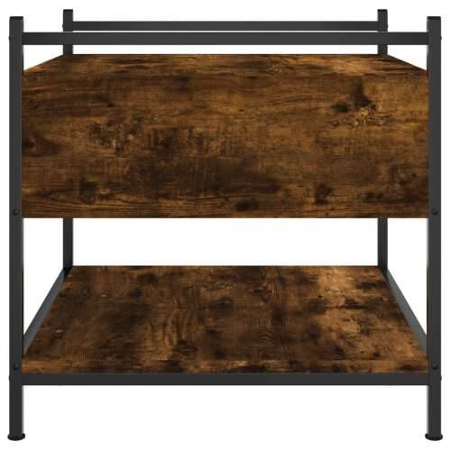 Stolić za kavu boja hrasta 50 x 50 x 50 cm konstruirano drvo - Dimljeni hrast 1 50 cm Cijena