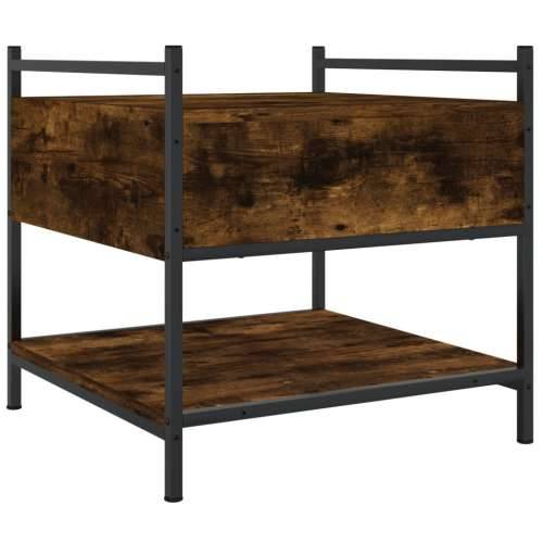 Stolić za kavu boja hrasta 50 x 50 x 50 cm konstruirano drvo - Dimljeni hrast 1 50 cm Cijena
