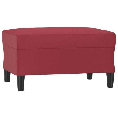 Tabure crvena boja vina 70 x 55 x 41 cm od umjetne kože - boja crnog vina 70 x 55 x 41 cm 1 Cijena