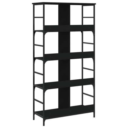 Police za knjige crne 78,5x33x153 cm konstruirano drvo - Crna 1 153 cm Cijena