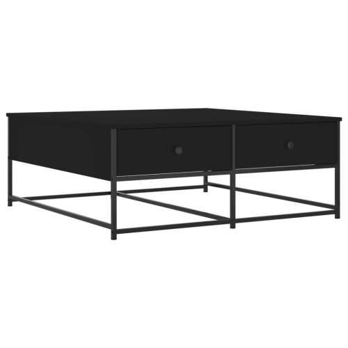 Stolić za kavu crni 100x99x40 cm od konstruiranog drva - Crna 100 x 99 x 40 cm 1 Cijena