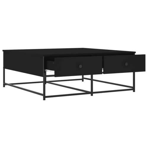 Stolić za kavu crni 100x99x40 cm od konstruiranog drva - Crna 100 x 99 x 40 cm 1 Cijena