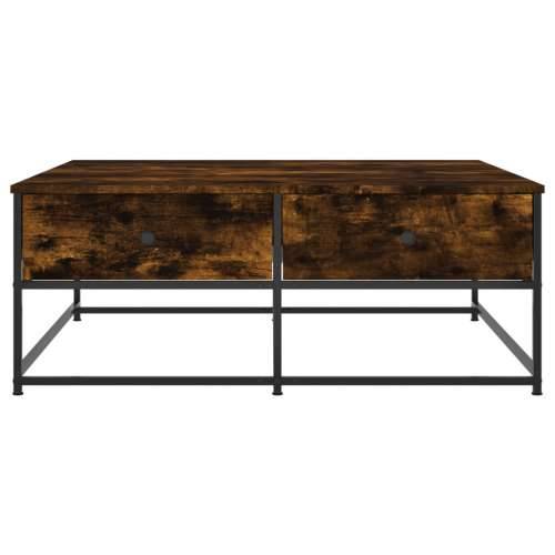 Stolić za kavu boja hrasta 100x99x40 cm konstruirano drvo - Dimljeni hrast 100 x 99 x 40 cm 1 Cijena