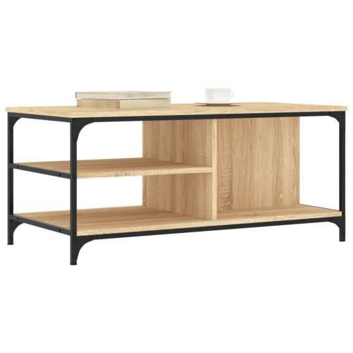 Stolić za kavu boja hrasta 100 x 50 x 45 cm konstruirano drvo - sonoma hrast 1 Cijena