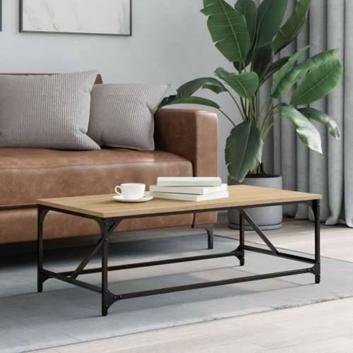 Stolić za kavu boja hrasta 100 x 50 x 35 cm konstruirano drvo - sonoma hrast 1 100 cm Cijena