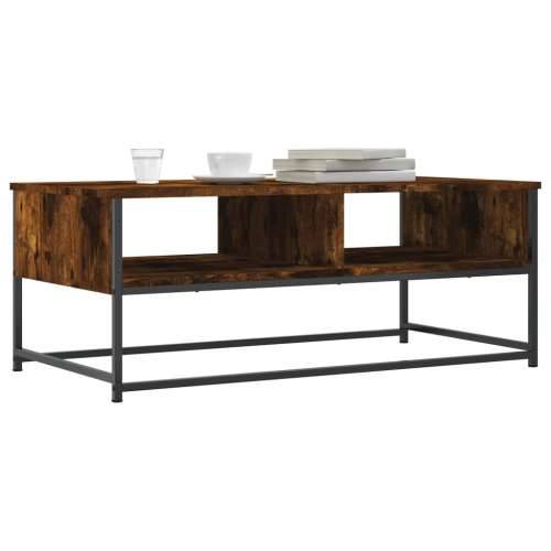 Stolić za kavu boja hrasta 100 x 51 x 40 cm konstruirano drvo - Dimljeni hrast 1 Cijena