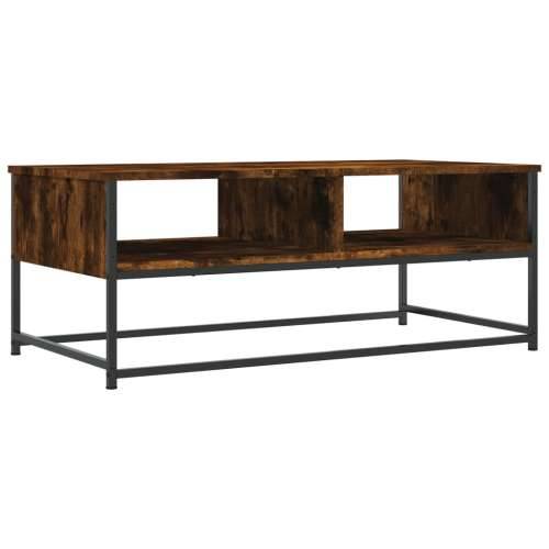 Stolić za kavu boja hrasta 100 x 51 x 40 cm konstruirano drvo - Dimljeni hrast 1 Cijena