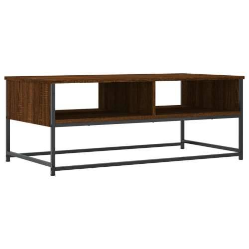 Stolić za kavu smeđa boja hrasta 100x51x40 cm konstruirano drvo - Smeđi hrast 1 Cijena