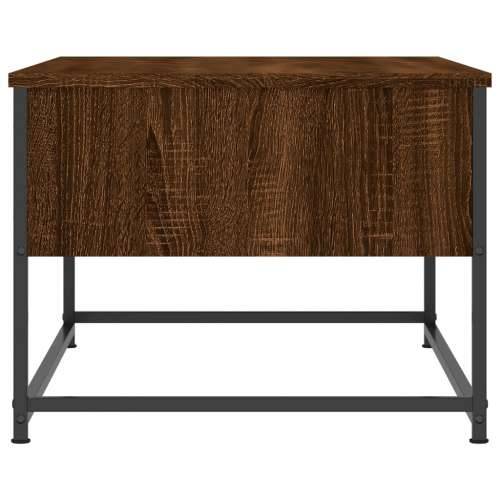 Stolić za kavu smeđa boja hrasta 100x51x40 cm konstruirano drvo - Smeđi hrast 1 Cijena
