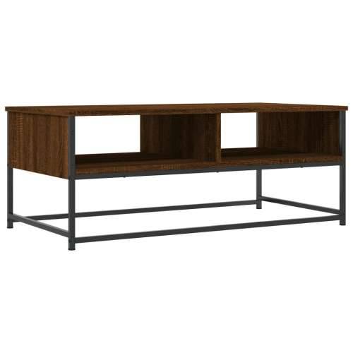 Stolić za kavu smeđa boja hrasta 100x51x40 cm konstruirano drvo - Smeđi hrast 1 Cijena