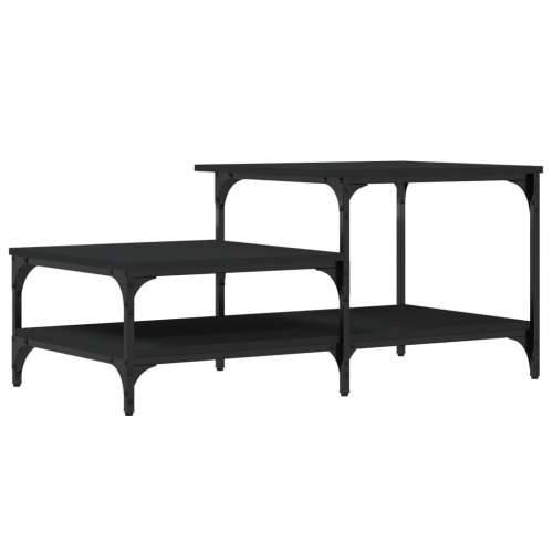 Stolić za kavu crni 100x50,5x45 cm konstruirano drvo - Crna 1 Cijena