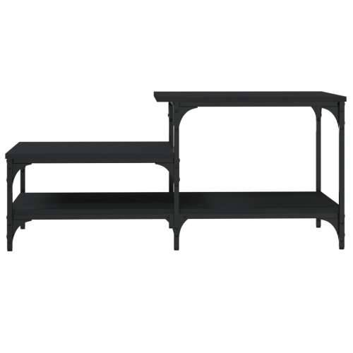 Stolić za kavu crni 100x50,5x45 cm konstruirano drvo - Crna 1 Cijena