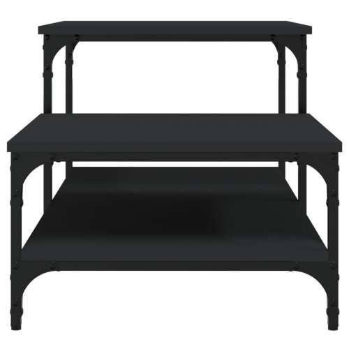 Stolić za kavu crni 100x50,5x45 cm konstruirano drvo - Crna 1 Cijena