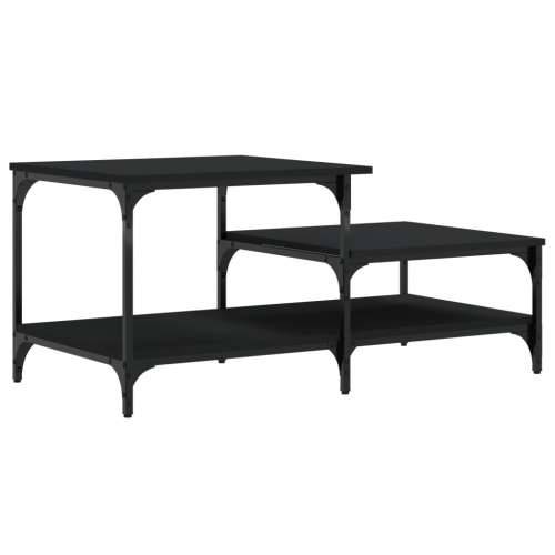Stolić za kavu crni 100x50,5x45 cm konstruirano drvo - Crna 1 Cijena