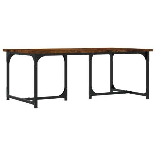 Stolić za kavu boja hrasta 90x50x35 cm konstruirano drvo - Dimljeni hrast 1 Cijena
